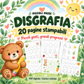 Copertina illustrata di Disgrafia: piccoli gesti, grandi progressi