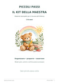 Piccoli Passi – Il Kit della Maestra, materiali stampabili 3–6 anni